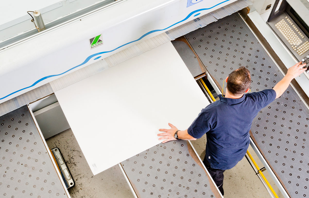 Bildergalerie, Bild 3, Konfektion und Zuschnitt