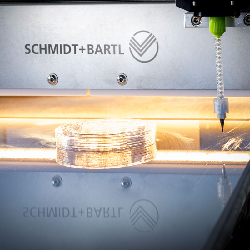 Wir 3D-drucken für Sie hochflexibel in Silikon!