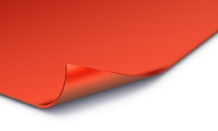 Silikonplatte Voll Rot