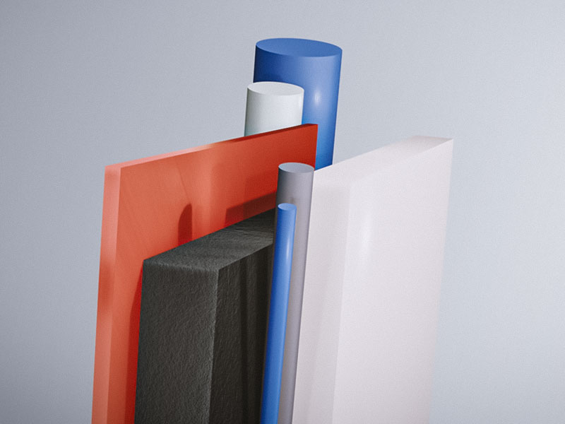 3D-Rendering von technischen Kunststoffen